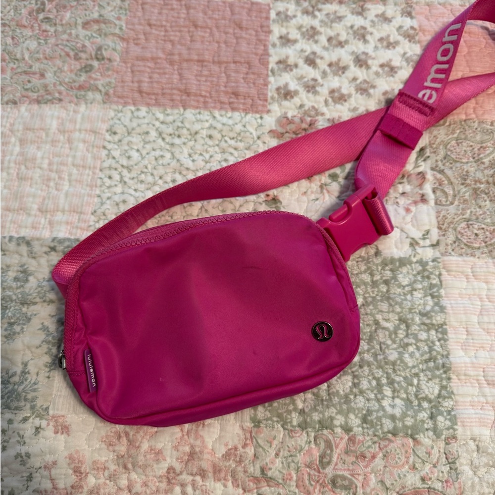lululemon Pink Belt Bag